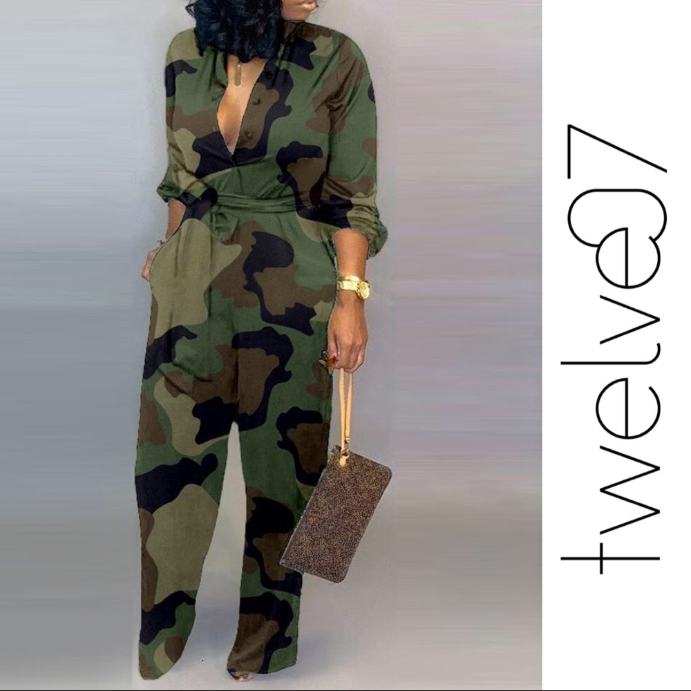 Camilla Camo Jumpsuit